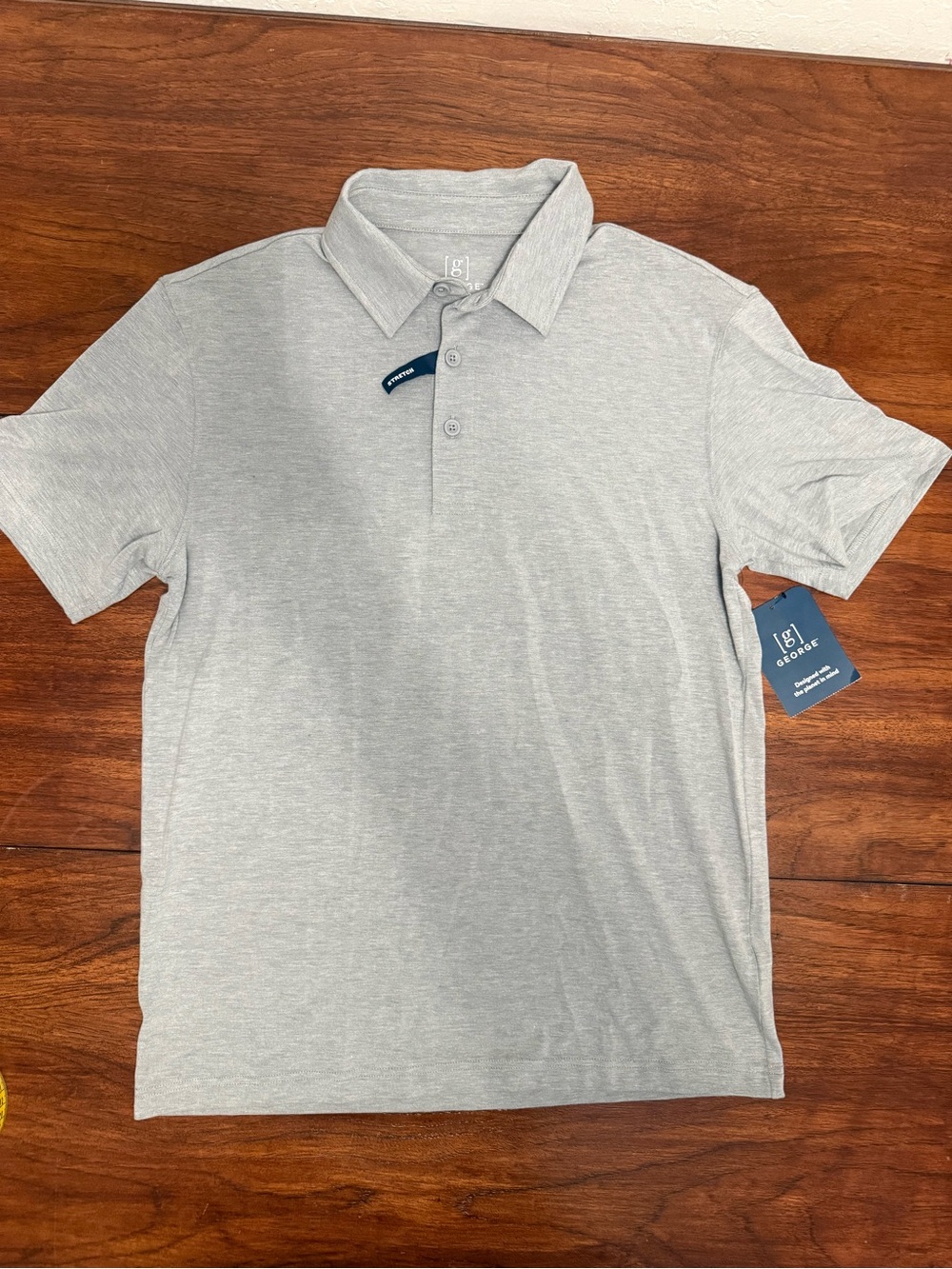 George Slim Fit Light Gray Polo Shirt - Men